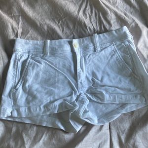 American eagle shortie shorts size 6 white